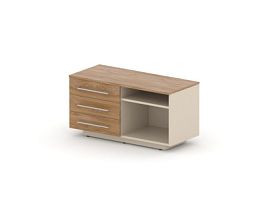 АККОРД/ACCORD RACR006 Тумба опорная 1078х470х565 Акация Шеффилд/Кашемир - Фото предпросмотра