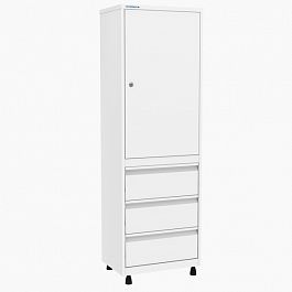 Медицинский шкаф ШММ1-Р-3 95606 - Фото предпросмотра