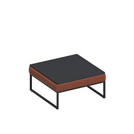 Журнальный стол, антрацит премиум Мейджик / Magic Mg/table ткань терракотовая AU 09 - Фото предпросмотра