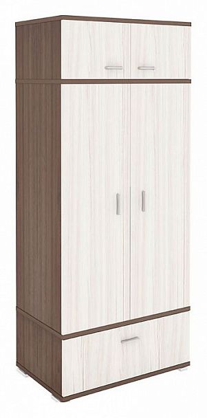 Шкаф платяной Домино КС-20 Карамель/Шамони - Вид 1