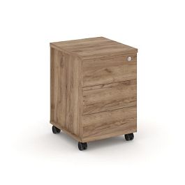 Стайл Проджект Тумба мобильная усил. колеса SN.TMU-006 Дуб Табак 416*460*611 - Фото предпросмотра