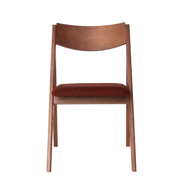 Стул Clack, букле Lanvin 497, ножки бук морилка светлый орех - Вид 3