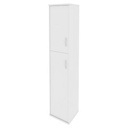 Riva Шкаф высокий узкий левый А.СУ-1.8 (L) Белый 404*365*1980 - Фото предпросмотра