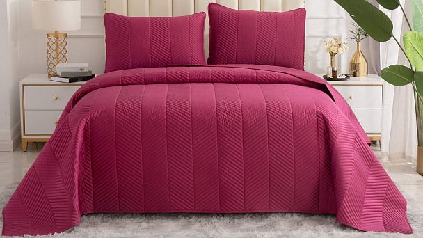 Покрывало с наволочками евростандарт Адонис - Вид 1