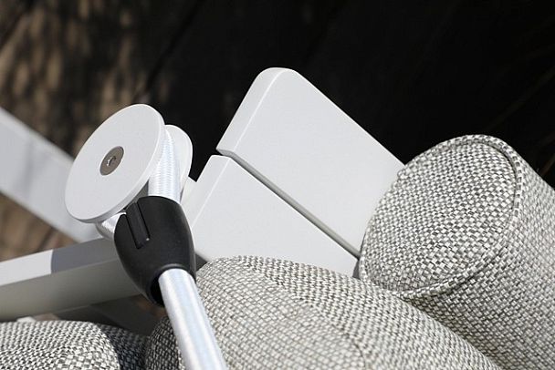 Качели с тентом трехместные Malmo - Вид 7