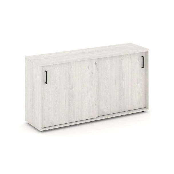 Стайл Проджект Тумба опорная/приставная SN.TOP-143 Дуб Наварра/Черный Ручки 1632*400*750 - Вид 1