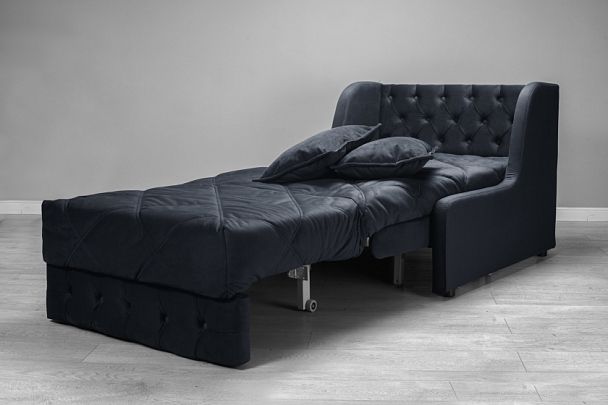 Кресло-аккордеон «Римини» серое (графитовое) - Вид 3