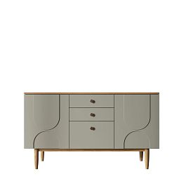 Комод с двумя дверками и ящиками Arka AR04-F2 - Фото предпросмотра