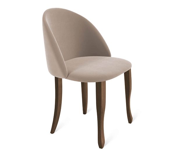 Стул Sheffilton SHT-ST35/S122 латте/темный орех/черный муар - Вид 2