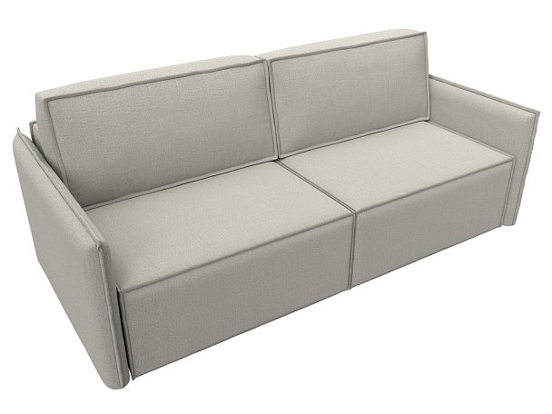 Диван прямой Либерти Рогожка бежевый - Вид 5