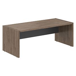 Стол руководителя MST 209 Кария Пальмира/Антрацит 2000х900х750 MORRIS TREND - Фото предпросмотра