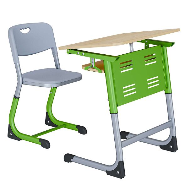 Парта Smart на плоскоовале 1М (столеш.ЛДСП ЗУ, экран ПЭ, полка), гр.3-5 - Вид 8