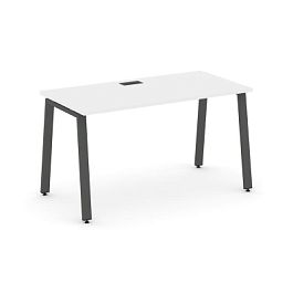 Стайл Проджект Стол письменный SN-6A.SP-001 Белый/Металл Антрацит 980*600*750 - Фото предпросмотра