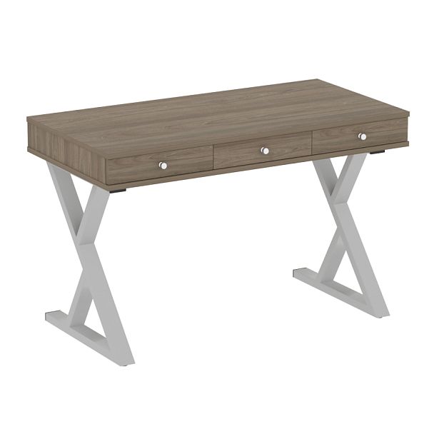 Home Office Стол письменный VR.SP-1-118.M Вяз/Серый металл 1180*600*750 - Вид 1