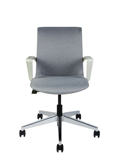 Кресло Некст / серая ткань/ cветло серый пластик - Вид 2