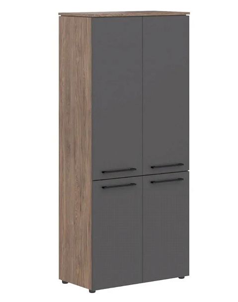 MORRIS TREND  MHC 85.3 Шкаф с глухими средними и малыми дверьми Morris trend кабинет руководит  без цвета - Вид 1