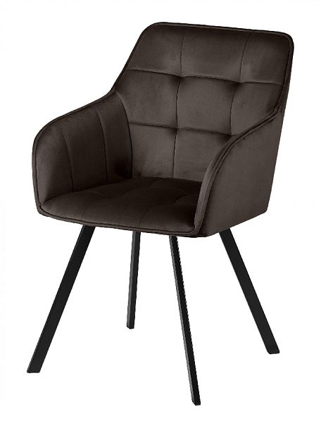 Комплект кресел поворотных Мони, Confetti stone/черный, 2 шт. - Вид 2