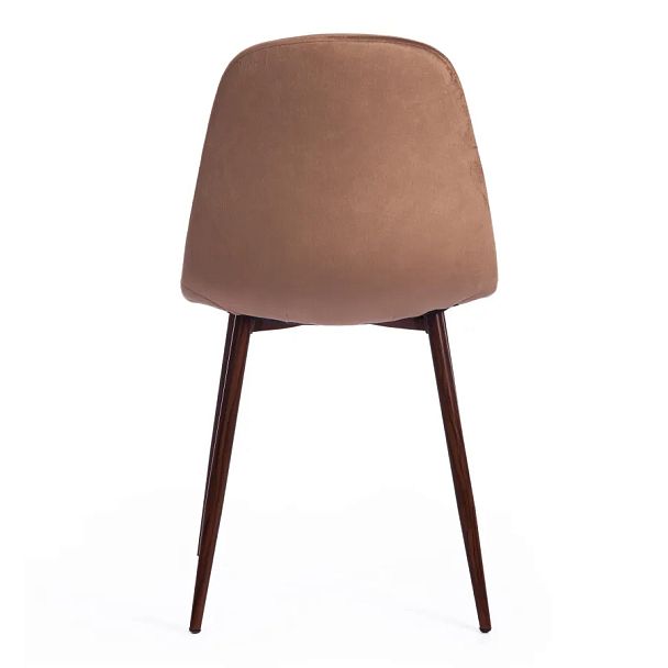 Стул Бриз/Breeze (мод.4724), Велюр/металл, Brown (коричневый) HLR11 / орех - Вид 4