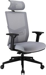 Эргономичное кресло Everprof Fuji (Фуджи) Сетка Серый - Фото предпросмотра