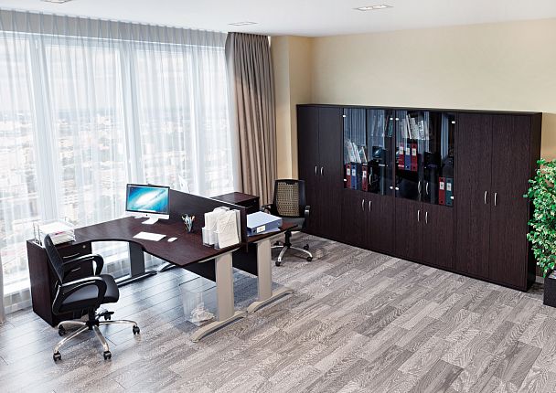 Тумба "Riva" А.ТП-4.2F-S венге - Вид 3