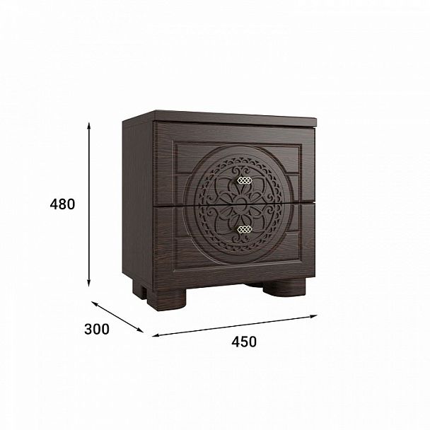 Тумбочка Монблан МБ-38К - Вид 5