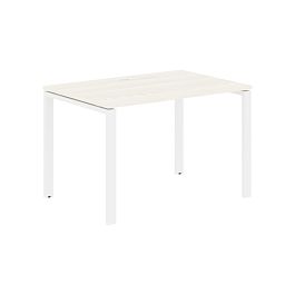 Стол прямой EUST 1180 Ясень Траун/Белый 1160х800х750 EDIS - Фото предпросмотра