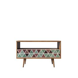 Консоль Berber с двумя ящиками принт 26 арт BB22/Print_26 - Фото предпросмотра