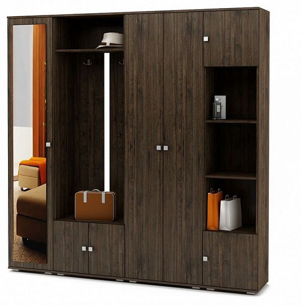 Стенка для прихожей Тунис-5 - Вид 1