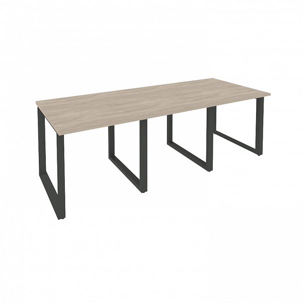 Стол переговорный "Onix" O.MO-PRG-3.0 дуб аттик/антрацит - Вид 1