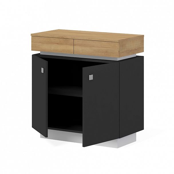 Греденция "Конгресс" ПК-КНГ-ГЦ90Х45-В1-1106 дуб скальный - Вид 2