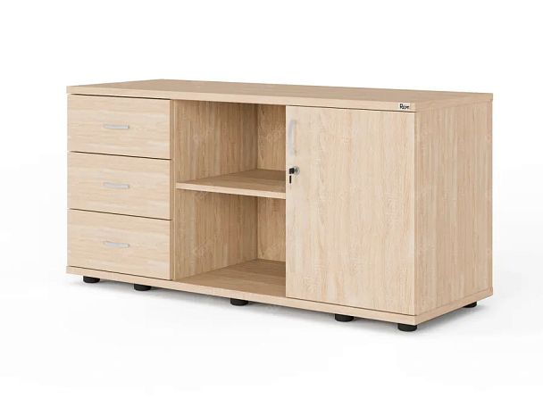 ЛАЙТ / LIGHT RLG023-120x45 Тумба 4 ящика 120x45x60 Дуб Сонома - Вид 1