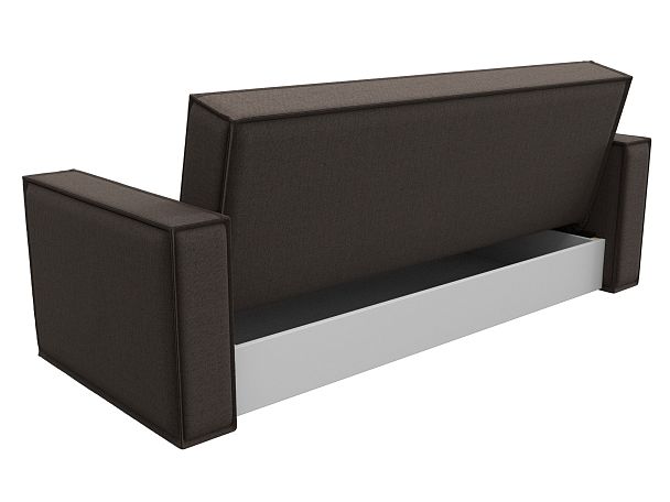 Диван-книжка Куба Рогожка коричневый - Вид 6