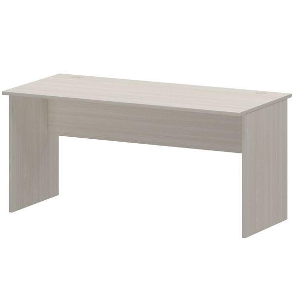 Стол с левым и правым кабель каналом А-004.К Ясень шимо 1600x730x760 Арго - Вид 1