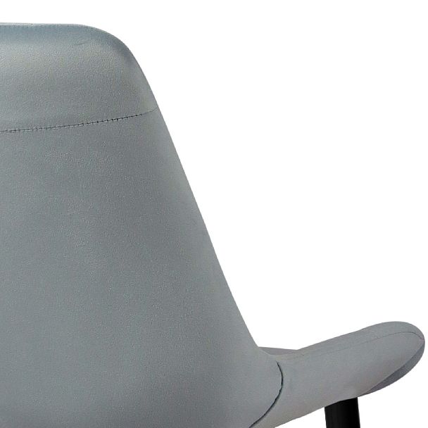 Комплект полубарных стульев Эйден, Confetti dusty blue/черный, 4 шт. - Вид 8