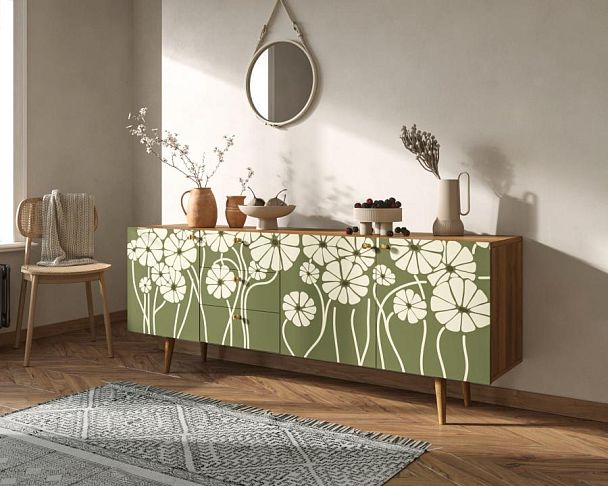 Комод Berber удлиненный арт BB11/Print_53 - Вид 3