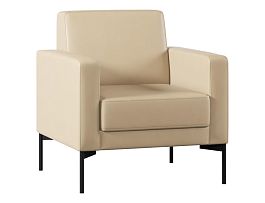 Кресло Everprof Gamma Экокожа Бежевый - Фото предпросмотра