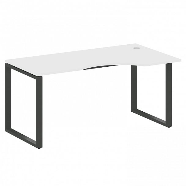 Стол "Metal System" БО.СА-1 белый/антрацит - Вид 1