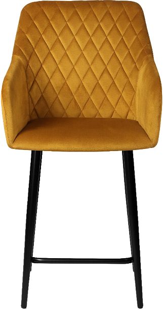 Полубарное поворотное кресло Барли К, Confetti chai tea/черный - Вид 3