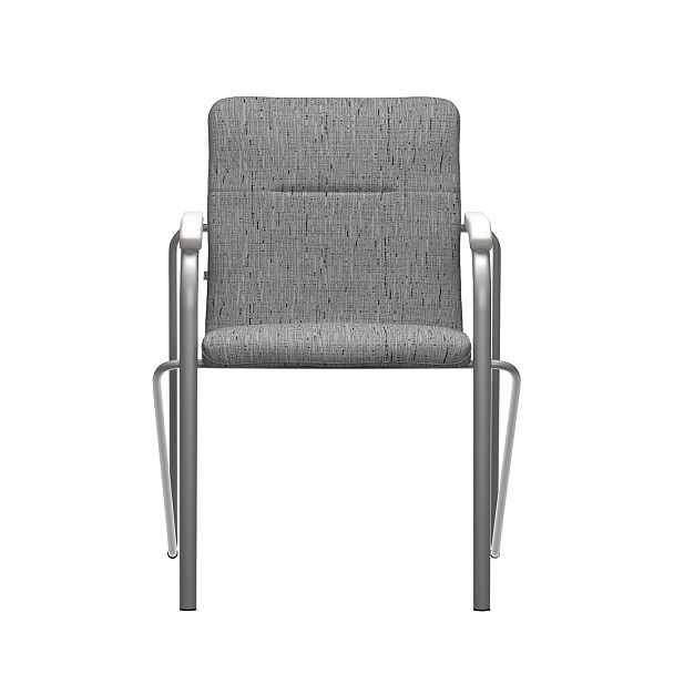 Стул Самба, Montana 283, каркас-серебро, подлокотники-белёный дуб - Вид 4