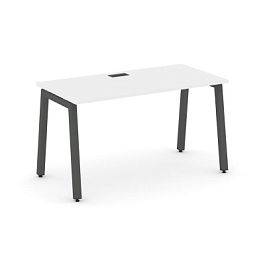 Стайл Проджект Стол письменный SN-5A.SP-001 Белый/Металл Антрацит 980*600*750 - Фото предпросмотра