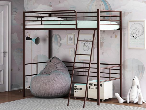 Двухъярусная кровать "Севилья-5.01" коричневый - Вид 1