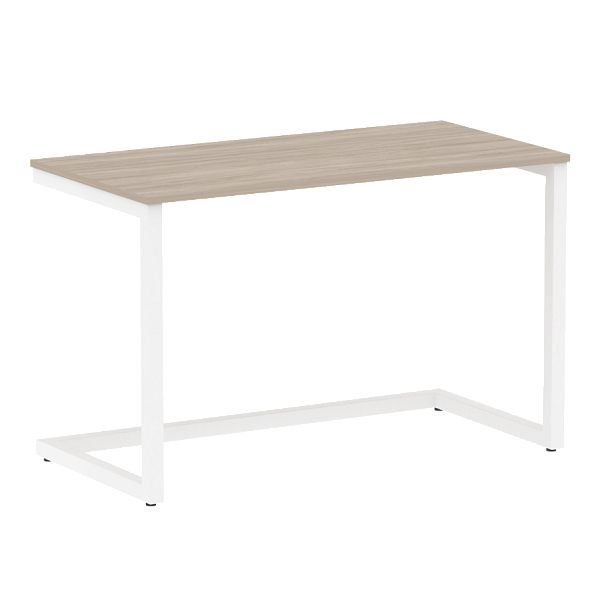 Home Office Стол письменный VR.SP-2-118 Дуб аттик/Белый металл 1180*600*750 - Вид 1