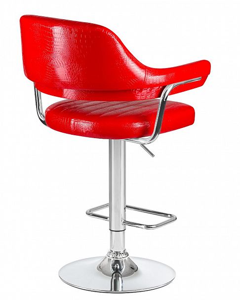 Стул барный DOBRIN CHARLY (красный крокодил) - Вид 4