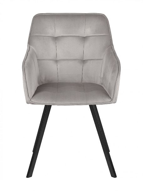 Комплект кресел поворотных Мони, Confetti silver/черный, 3 шт. - Вид 3