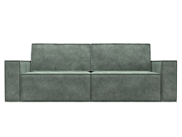 Диван прямой Куба Велюр зеленый - Вид 2