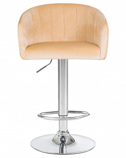 Стул барный DOBRIN DARCY (песочный велюр (1922-3)) - Вид 6