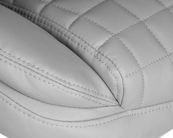 Офисное кресло для руководителей DOBRIN CHESTER (серый) - Вид 8