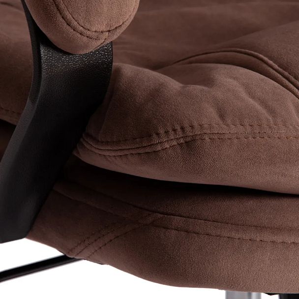 Кресло Комфорт Лт/Comfort Lt (22), флок, коричневый - Вид 11