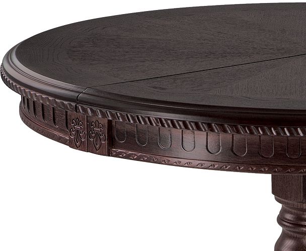 Стол деревянный раскладной Лорель D90 Венге - Вид 7