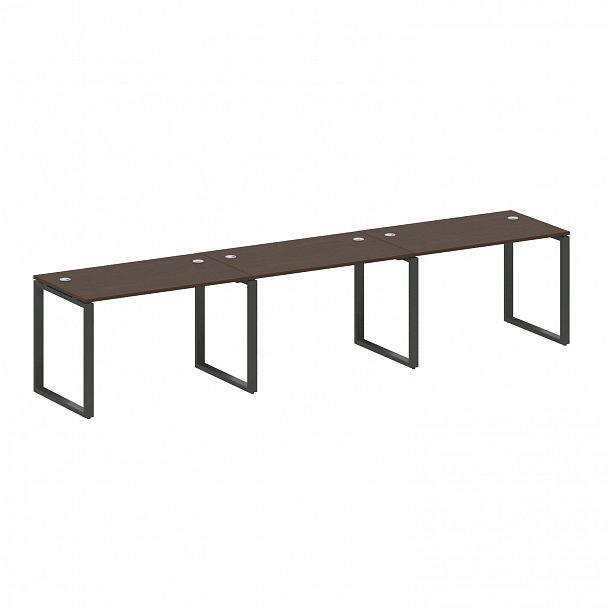 Рабочая станция "Metal System" БО.СМ-3.2 венге/антрацит - Вид 1